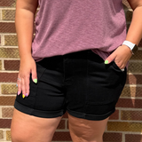 Plus Judy Blue Aurora Weekender Short
