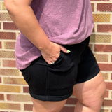 Plus Judy Blue Aurora Weekender Short