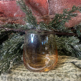 Chelsea Amber Stemless Wine Glass