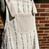 Floral Print Overalls