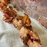 Faux Leaf Garland 72”