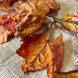 Faux Leaf Garland 72”