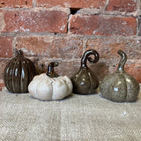 Reactive Glaze Stoneware Pumpkin