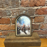 Arch Top Patriotic Band Sign 6x8"