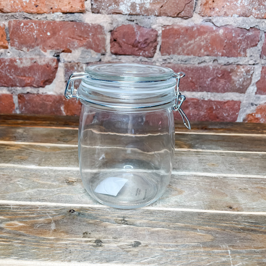 Glass Jar w/ Clamp Lid