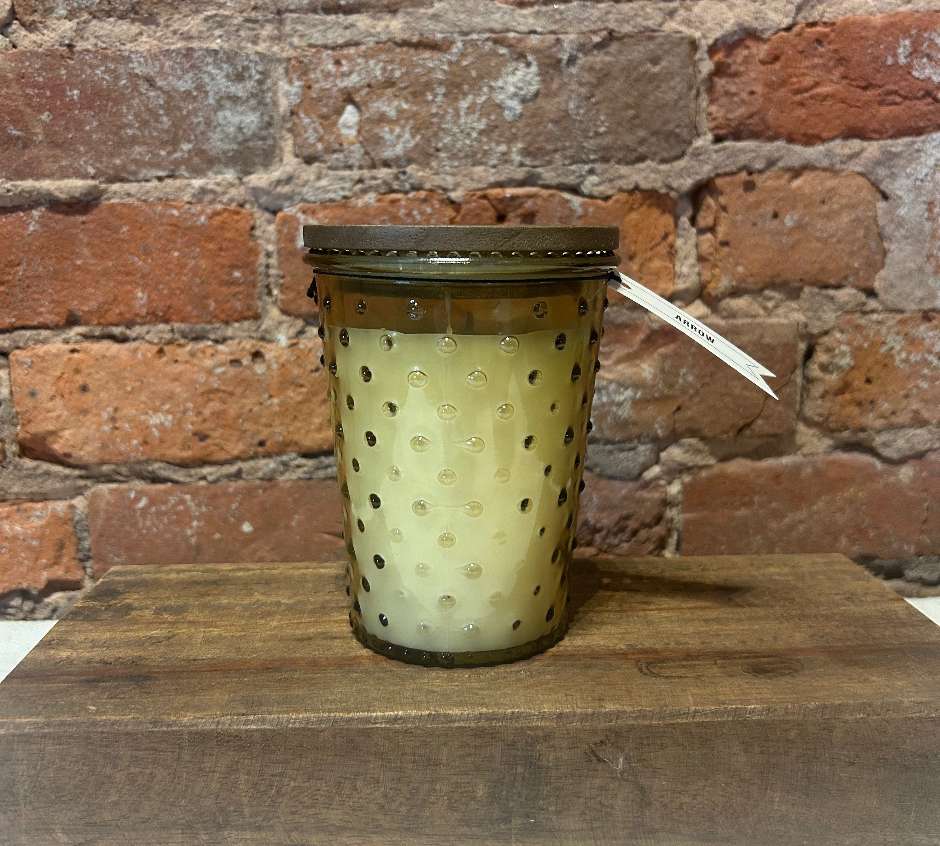 Manning Iowa Hobnail Candle 14oz