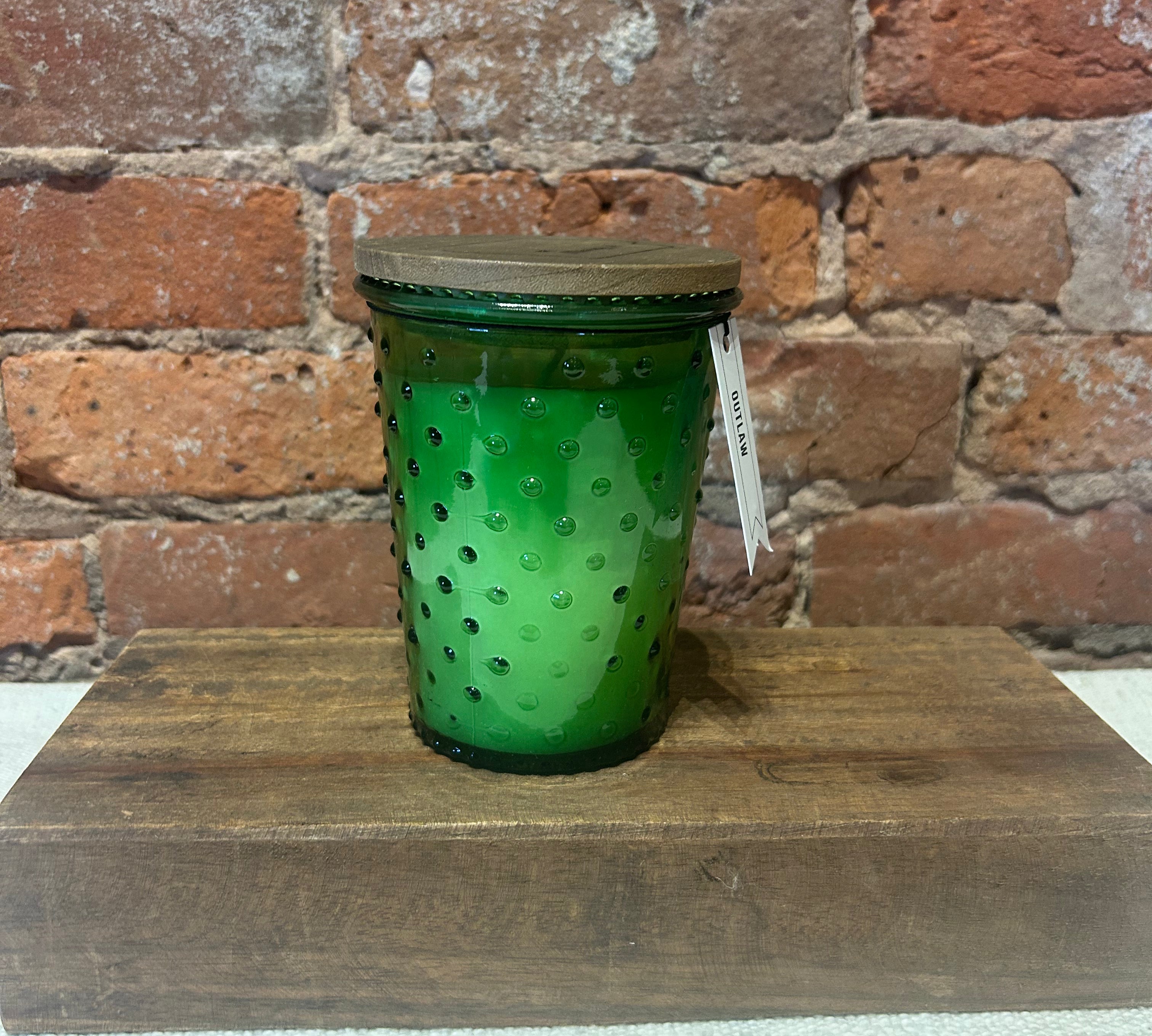 Manning Iowa Hobnail Candle 14oz