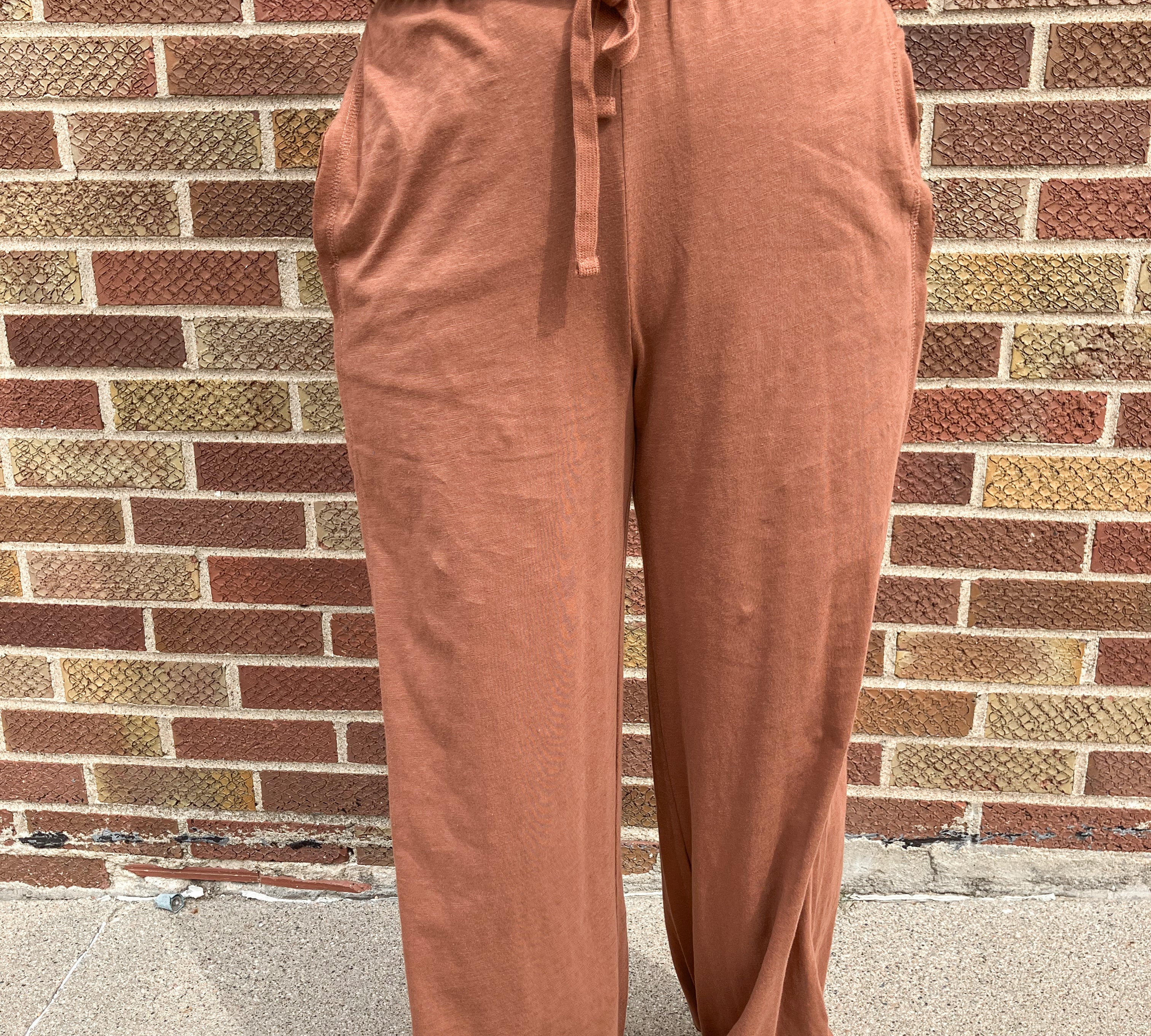 Cotton Slub Lounge Pants