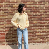 Mineral Washed Polo Sweatshirt