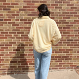 Mineral Washed Polo Sweatshirt