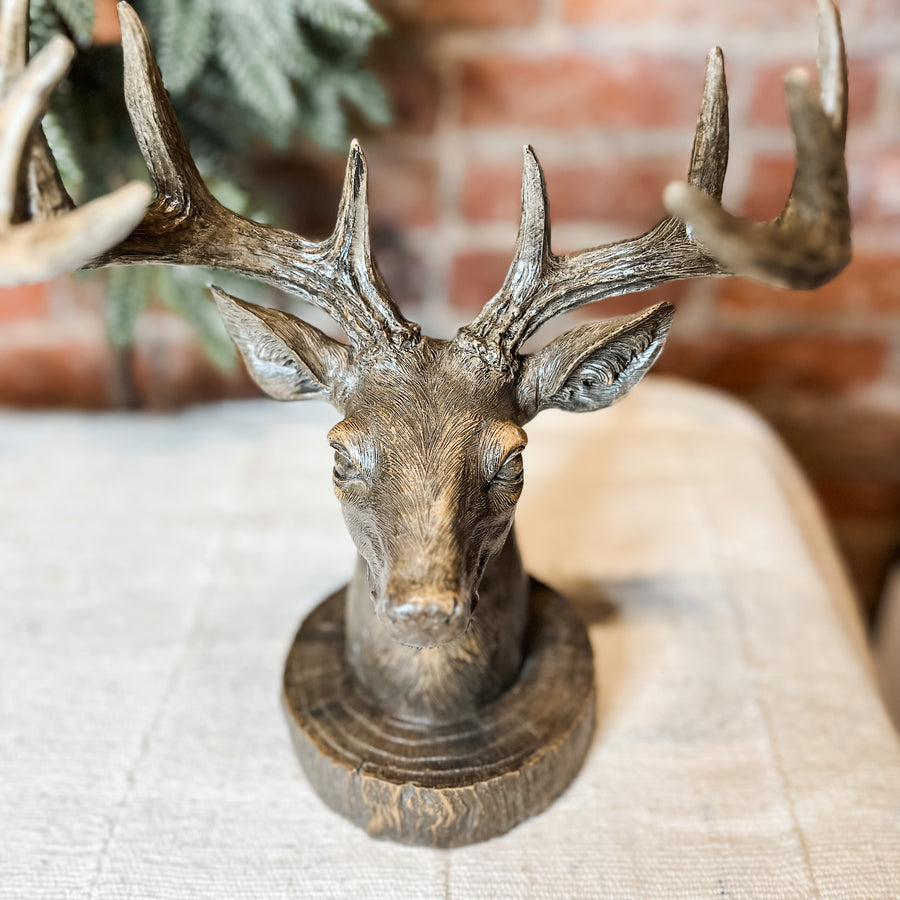 Deer Head Statue 11.5”