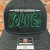 Wolves Embroidered Spirit Ball Cap