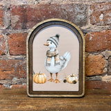 Arch Autumn Goose Sign 6x8"