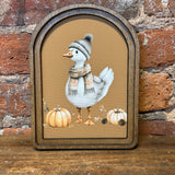 Arch Autumn Goose Sign 6x8"
