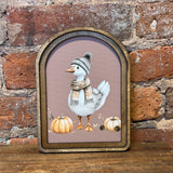 Arch Autumn Goose Sign 6x8"