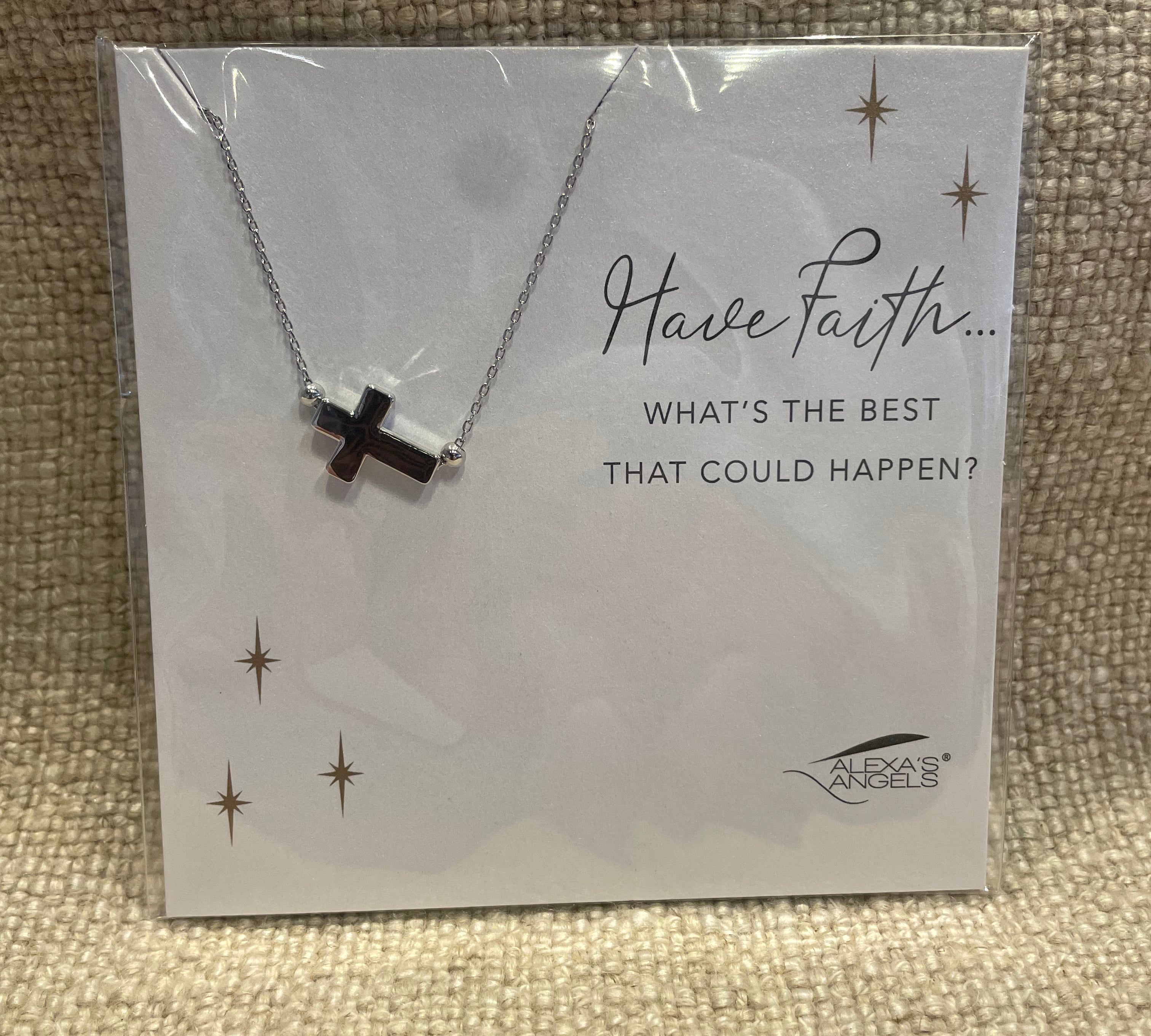Have Faith Cross Necklace