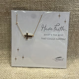 Have Faith Cross Necklace