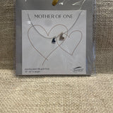 Mother Of Necklace Mini Hearts
