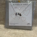 Mother Of Necklace Mini Hearts