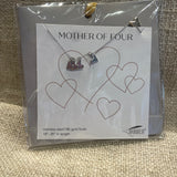 Mother Of Necklace Mini Hearts