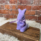 Flocked Easter Bunny