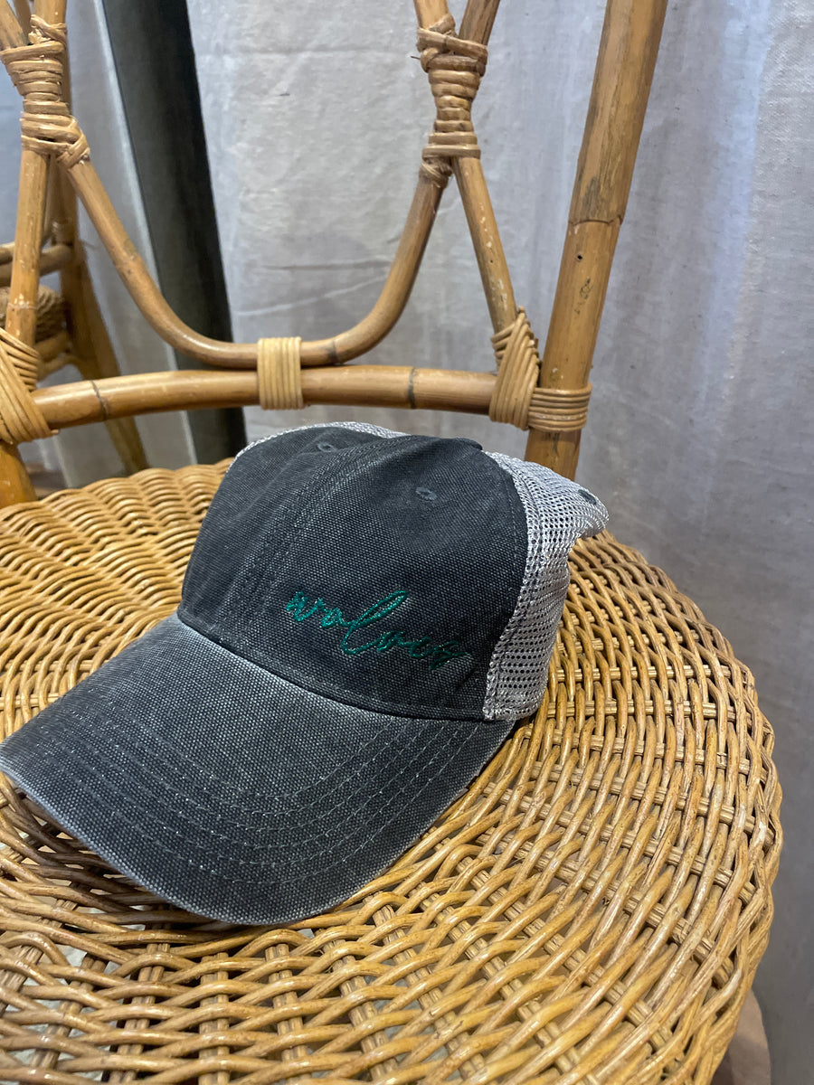 Washed Grey Wolves Hat