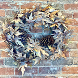 Earthy Maple Wreath 10x10”