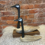 Wooden Goose Sitter