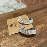 Essie Silver Hoop Earring