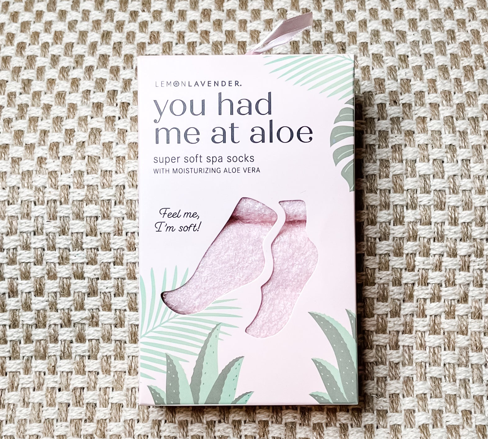 Had Me At Aloe Socks