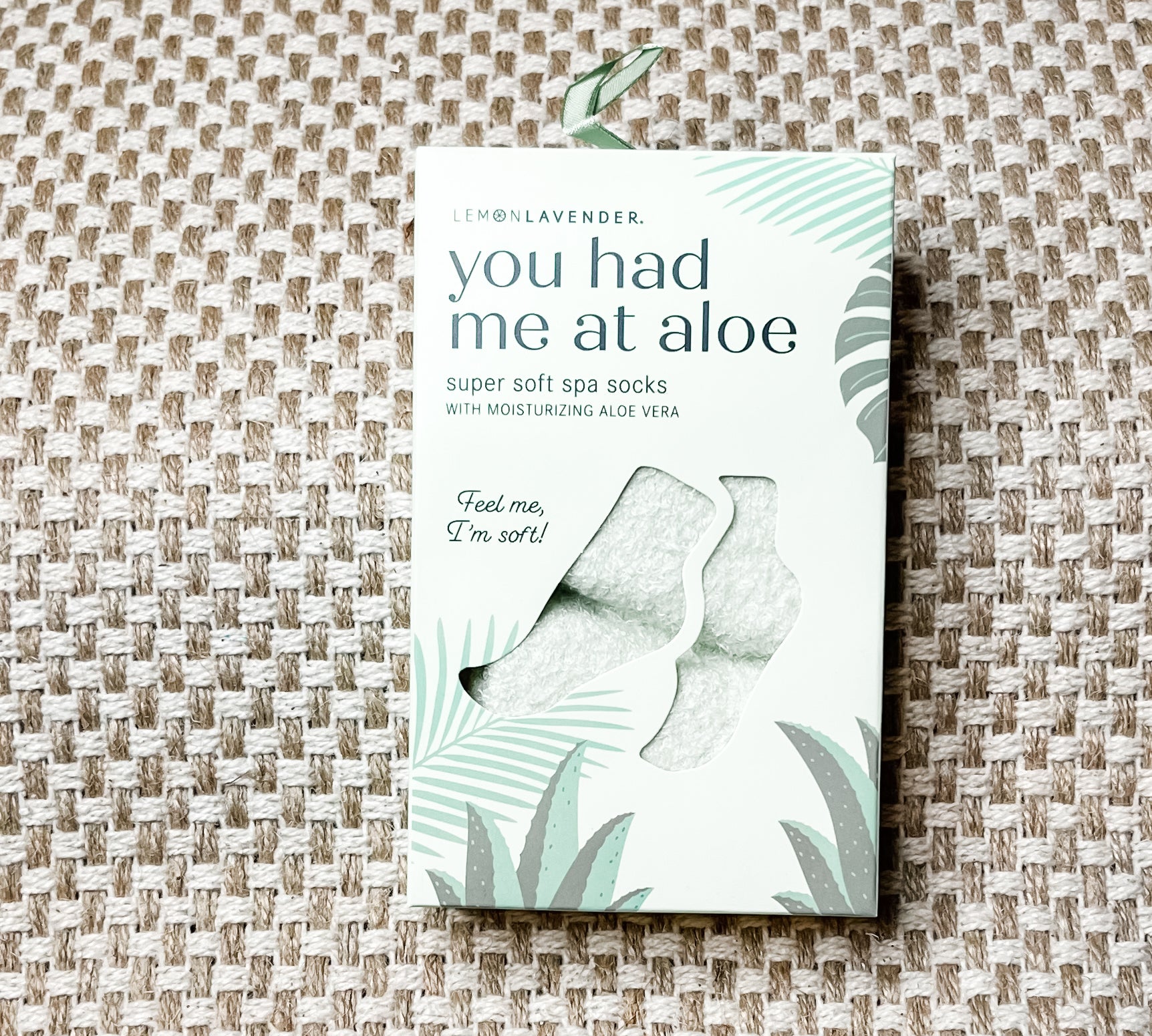 Had Me At Aloe Socks