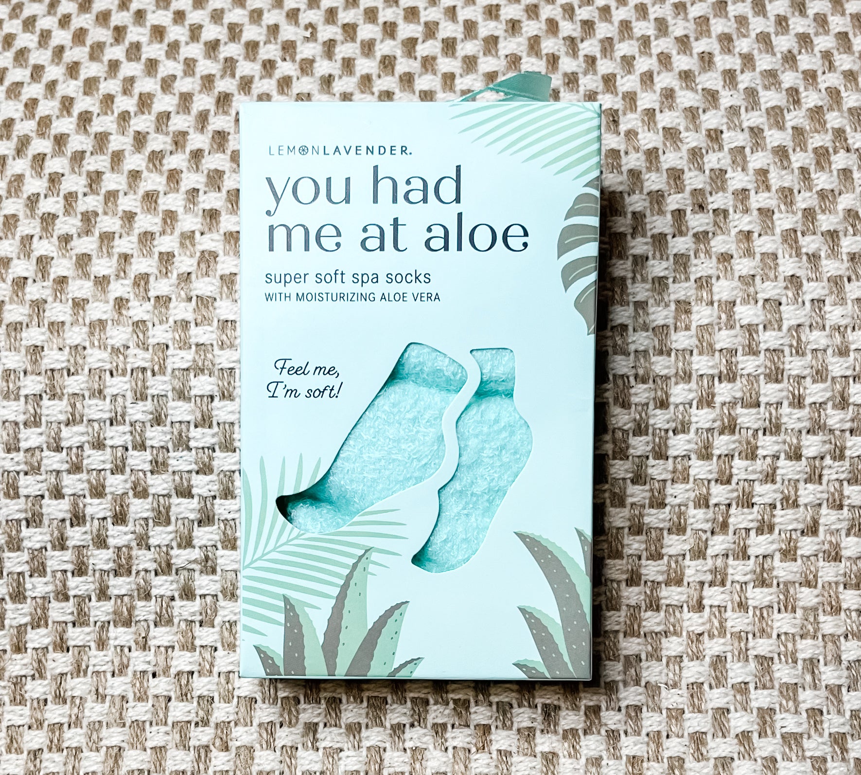 Had Me At Aloe Socks