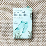 Had Me At Aloe Socks