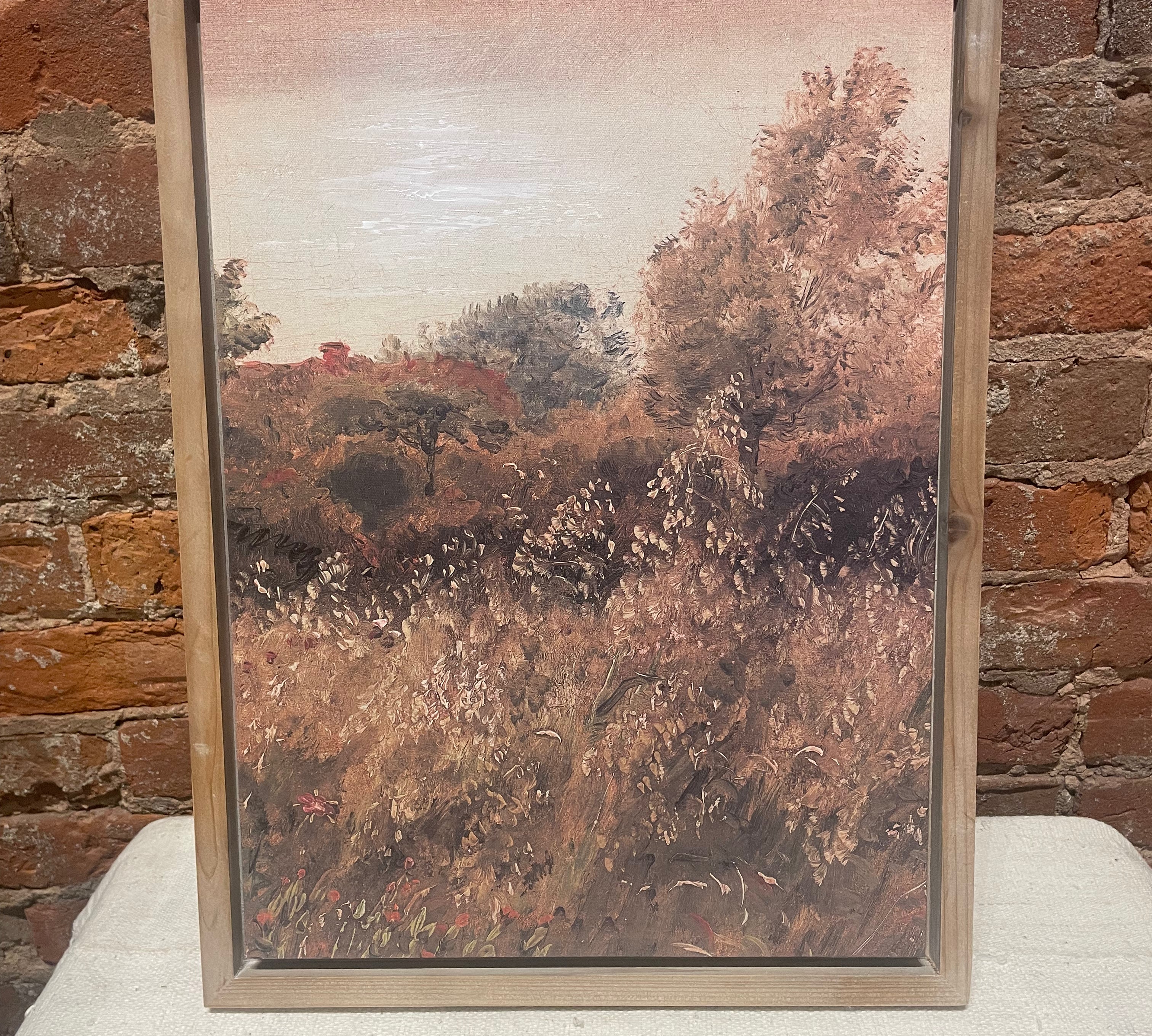 Landscape Print Framed Art 15.5”