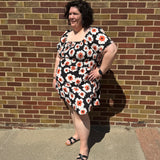 Plus Smocked Babydoll Floral Dress