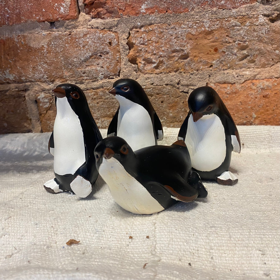 Baby Penguin Figurines 4x3”