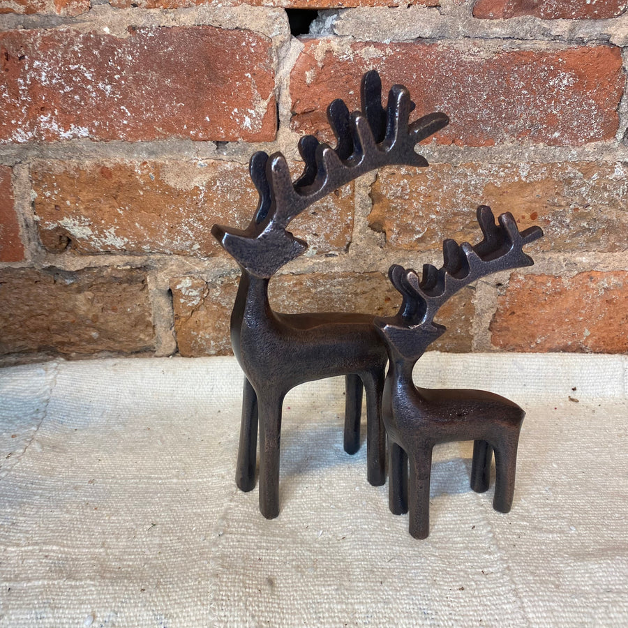 Metal Standing Deer