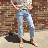 Vervet Amity High Rise Kick Flare Jeans