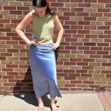 Open Knit Sleeveless Tank Top