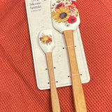 Fall Floral Spatula Set
