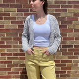 Boho Crochet Tie Front Cardigan
