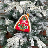 Felt Ski Chalet Orn 4.75”