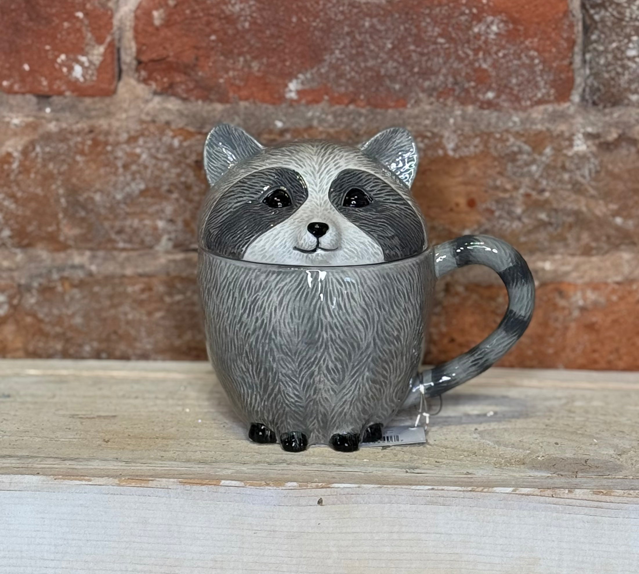 Animal Mug w/Lid 12oz