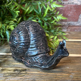 Rust Finish Cast Iron Snail 5.75x3”