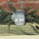 Snow/Deer Handwarmer Mug