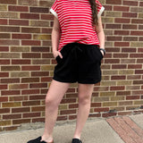 Modal Scuba Pleast Casual Shorts