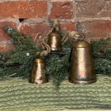 Antique Brass Heritage Bell w/ Jute