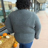 Plus Lightweight Button Down Cardigan