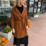 Long Coat w/Buttons