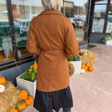 Long Coat w/Buttons
